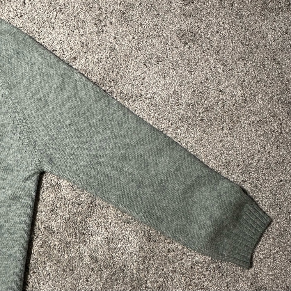 Zara Kids Girls Cozy Open Front Duster Cardigan, Sage Green - Youth 13/14 - Picture 6 of 10